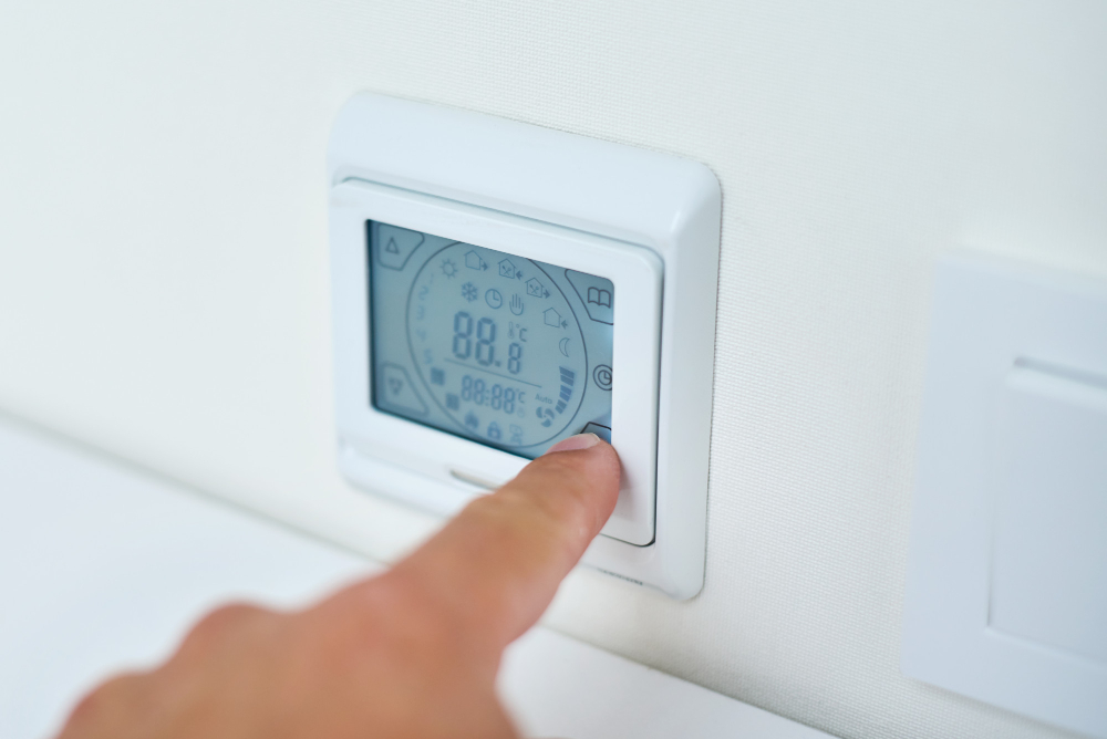 Air Source heat pump thermostat